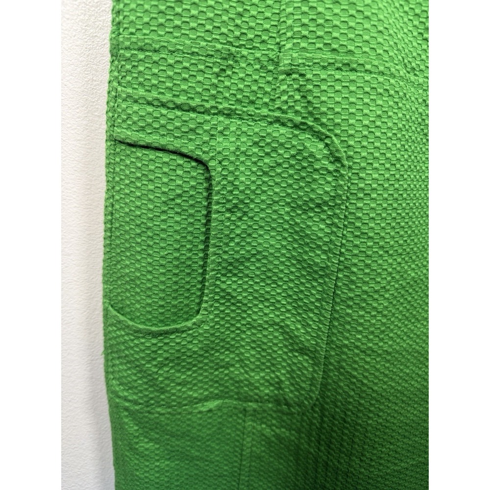 Spring wedding‎ guest dress Laundry by Shelli Segal Lime green Cotton Size 12 - Picture 5 of 16